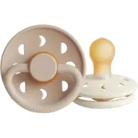 Frigg Fopspeen Moon 0-6mnd Cream/Croissant 2st