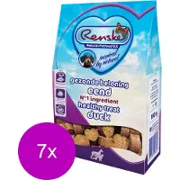 Renske 7x Gezonde Beloning Hartjes Hondensnack Eend 150 Gr