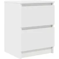 vidaXL Tv-meubel 40x35x54 cm spaanplaat wit