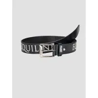 Equiline Lederen riem met borduurwerk