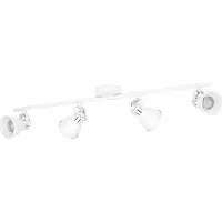 Eglo SERAS, 4 lampen, GU10, 3000 K, 240 lm, IP20, wit