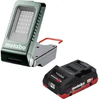 Metabo BSA 18-1000 Accu bouwspot 18 V 1000 lm + 1x LiHD accu 4.0 Ah - zonder oplader