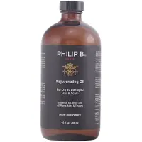 Philip B rejuvenating oil voor droog tot beschadigd haar & hoofdhuid 0,48 l
