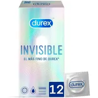 Durex Invisible - Condooms - Extra Dun - Extra Glijmiddel - 10 stuks