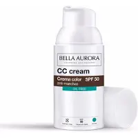 Bella aurora CC Crème tegen pigmentvlekken, olie-vrij, SPF50, 30 ml