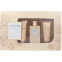 Amichi Set van Parfum Vrouw - - Intense Bouquet - 3 Stukken - Douchegel 75 ml - Lichaamslotion 75 ml