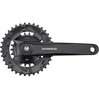 Shimano Crankstel Altus M315-b2 36-22t 7/8s 175 Mm Zwart