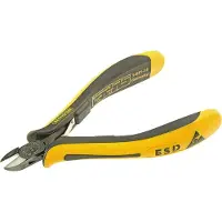 Bernstein EUROline-Conductive 3-651-15 ESD Zijkniptang Met facet 120 mm