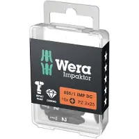 Wera 1/4 inch insertbits 25 mm