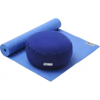 Yogistar Yoga-Set Starter Edition - Meditatie (Yoga mat + meditatiekussen) blue Fitness-set YOGISTAR