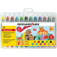 Eberhard Faber gelkleurpotloden - 12 stuks - in plastic box - assorti - EF-529112