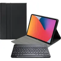 Mobilize Afneembaar Bluetooth etui (Eng. Int., iPad Pro 10.5, iPad 10.2 (2020), IPad 10.2 (2021)), Tablet toetsenbord, Zwart
