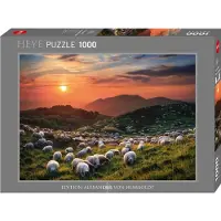 Heye Puzzle Puzzel Sheep Volcanoes 1000.