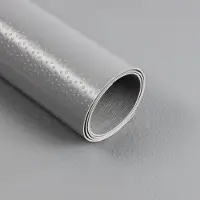 Floordirekt Rubber loper - Rubbermat - Dots - 2 mm - Grijs - 120 x 400 cm