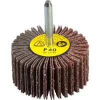 Klingspor 13050 KM 613 schuurmoppennen, 60 x 30 x 6 mm korrel 40 Diameter 60 mm 10 stuk(s)