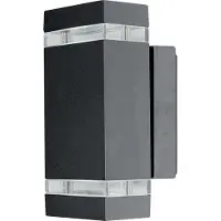 Elstead Lighting LED Wand Buitenlamp Jannik | 3.8W 3000K 830 | IP44 | Graphite