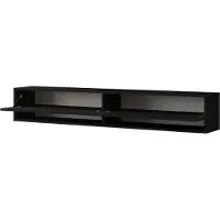 En.casa TV-tafel 'Laitila', 180x31,5x29,5 cm, zwart