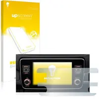 Upscreen - Screenprotector voor Nissan Leaf E Plus Infotainment System - Folie Beschermfolie anti glare matte