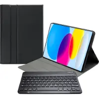 Mobilize Afneembaar Bluetooth etui (Eng. Int., iPad 10.9 (2022)), Tablet toetsenbord, Zwart