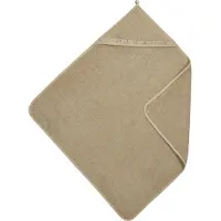 Meyco Baby Ruffle Badcape - Badstof - Taupe - 80x80cm