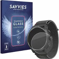 Savvies - Glas Screenprotector voor Coros Apex 2 Pro - Gehard Beschermglas 9H 3 Stuks