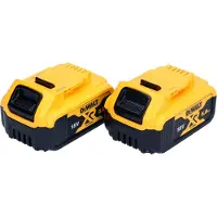 DeWalt DCB 184 P2 accu-set 2x 18 V 5,0 Ah / 5000 mAh Li-Ion XR