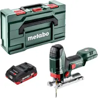Metabo ST 18 L 90 accu-decoupeerzaag 18 V 90 mm + 1x LiHD-accu 4,0 Ah + Metabox - zonder oplader