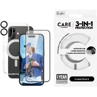 CARE by PanzerGlass CARE by PG3-in-1 Ceramic iPhone16 6.1 (B1325+2853+1281)