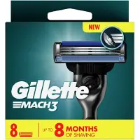 Gillette Mach3 Razor Blades 8-pack 8 St.
