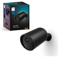 Philips Secure beveiligingscamera met batterij Zwart