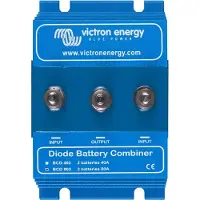 Victron Energy 2 Inputs 1 Output Diode Battery Combiner 40a Transparant