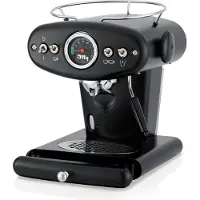 Illy X1 Anniversary Koffiemachine – ESE koffiepads & Gemalen Koffie – Zwart- Iconisch Design – Met Stoompijp