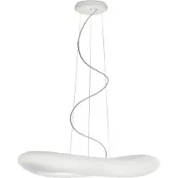 Stilnovo Hanglampe , Mr. Magoo, dimbare, Wit, Woonkamer, Kunststof, Designer