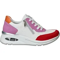 Remonte Sneakers laag lila / oranje / rood / wit