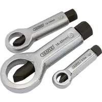 Draper Moerensplijterset, 9 - 22 mm (3-delig) (Set)