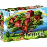 Enjoy Puzzle Treehouses Puzzel (1000 stukjes)