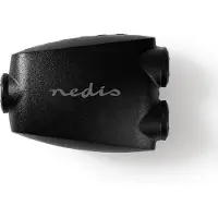 Nedis TosLink-Adapter | Toslink Female | 2x TosLink Female | Splitter | Zwart | 1 stuks - CAGB25940BK CAGB25940BK