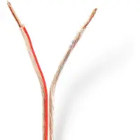Nedis Speaker-Kabel | 2x 1.5 mm² | CCA | 15 m | Transparant | 1 stuks - CAGW1500TR150 CAGW1500TR150