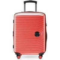 Hauptstadtkoffer Hardshell-trolley Midden, koraal, 55 cm
