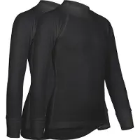 Avento Thermoshirt - Kinderen - 2-Pack - Zwart - Maat 140