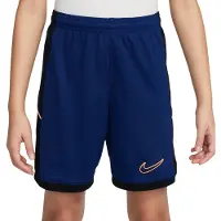 Nike Academy 25 Trainingsbroekje Kids Donkerblauw Zwart Oranje