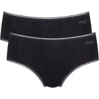 Sloggi Midislip Go delicate kantdetails, zacht (2 stuks, Set van 2)