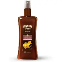 Hawaiian Tropic - Beschermende Droge Olie Spray SPF 20 - Kokosnoot & Guave 200 ml