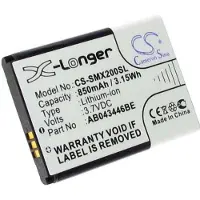 123accu Samsung GT - series / AB043446BE / BST3108BE / BST3108BEC/STD accu (3.7 V, 850 mAh, huismerk)