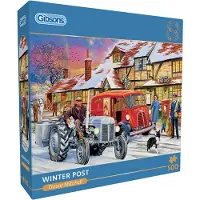 Gibsons Winter Post Puzzel 500 Stukjes