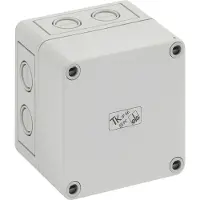 Spelsberg TK PC 99-8-m 12790301 Universele behuizing 94 x 94 x 81 Kunststof Grijs 1 stuk(s)