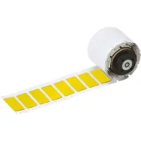 Brady M6-03-7593-YL polyester labels geel 27 mm x 15 mm (origineel)