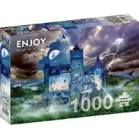 Enjoy Puzzle Spooky Night at Dracula's Castle Puzzel (1000 stukjes)