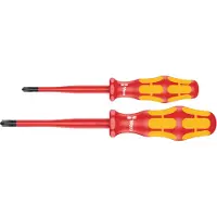Wera VDE schroevendraaierset 165 iS PZ/S, 2-delig. Artikelnummer: 05006470001