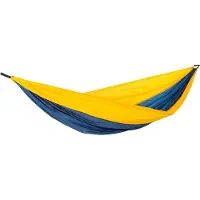 Amazonas - Leichthängematte Adventure XXL Nemo - Hangmat 3,2 x 2,3 m, oranje/blauw